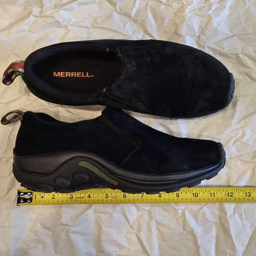 Merrell Women's Black Suede Slip-Ons